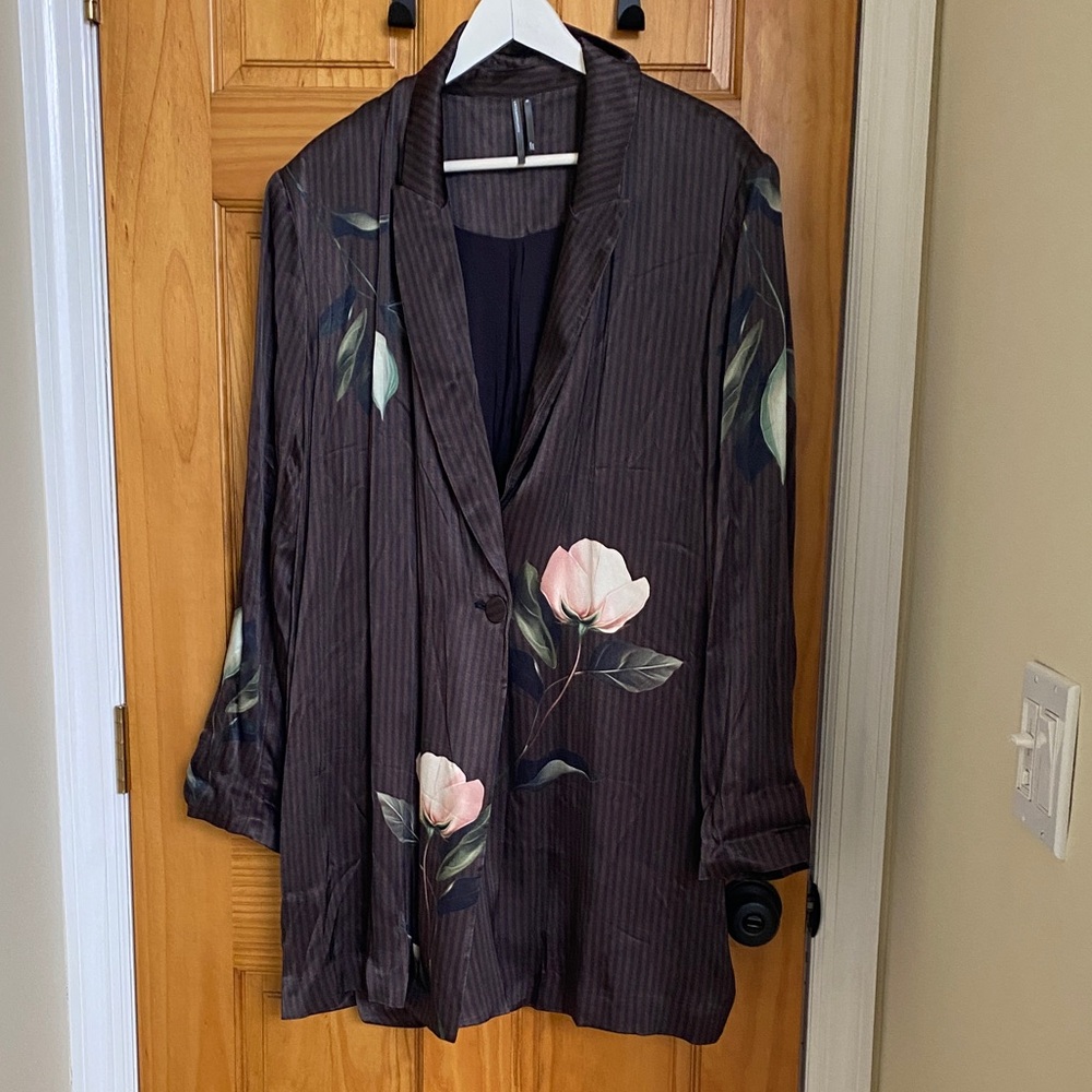 Floral Anthropologie Blazer Dress